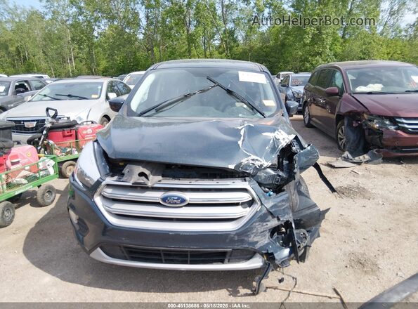 1FMCU0GD5KUB13122 2019 FORD ESCAPE Blue წინა პანელის ხედი