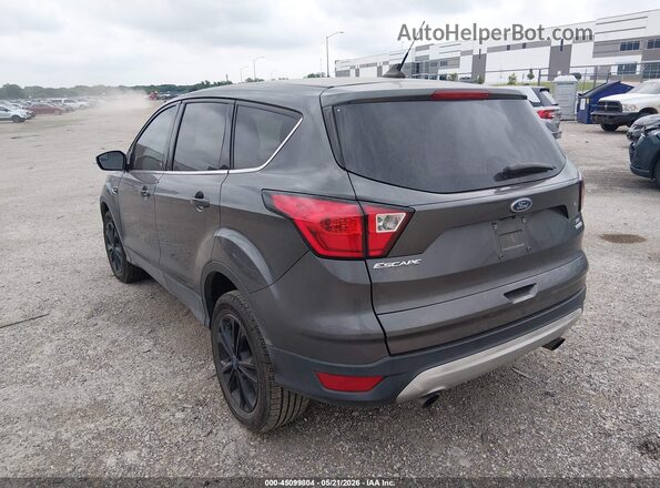 1FMCU0GD5KUC52618 2019 FORD ESCAPE Gray Trasero izquierdo