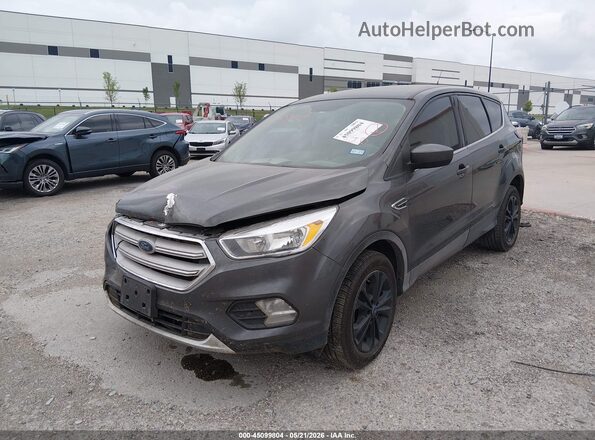 1FMCU0GD5KUC52618 2019 FORD ESCAPE Gray Vista tres cuartos delantera izquierda