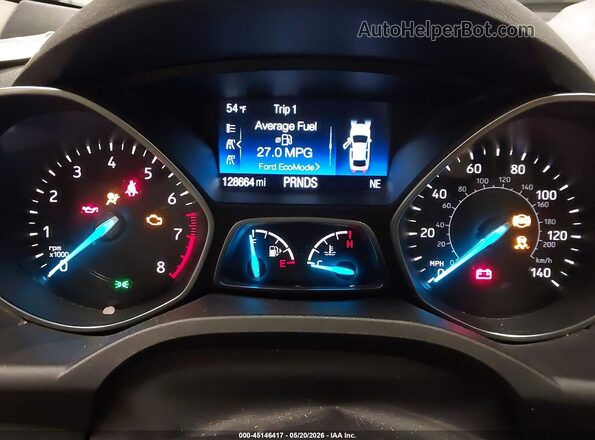 1FMCU0GD6HUA53716 2017 FORD ESCAPE Gray 