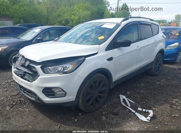1FMCU0GD6JUD42262 2018 FORD ESCAPE White Front left