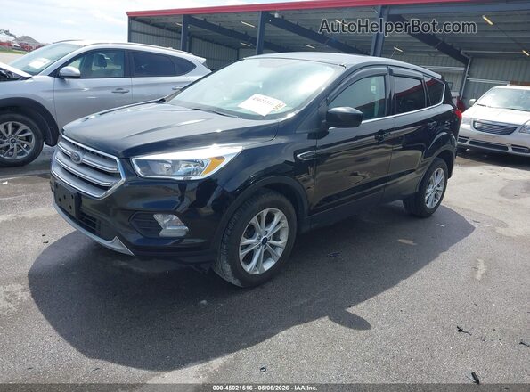 1FMCU0GD6KUA34848 2019 FORD ESCAPE Черный Передняя левая четверть