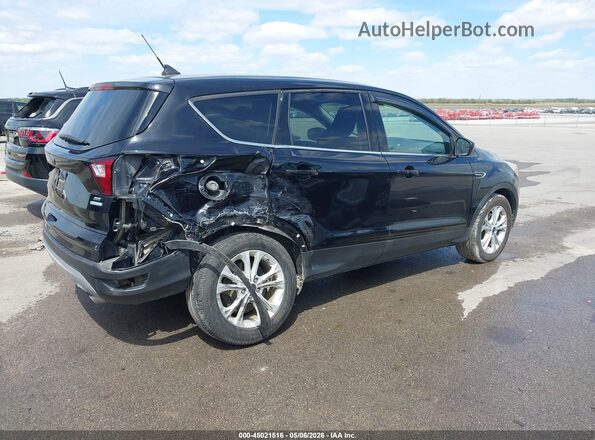 1FMCU0GD6KUA34848 2019 FORD ESCAPE Черный Задняя правая четверть