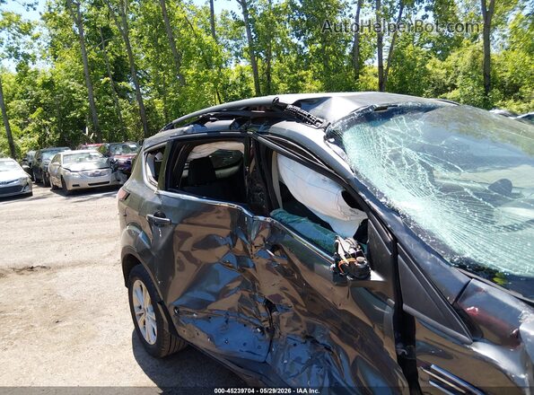 1FMCU0GD7HUD26551 2017 FORD ESCAPE Gray Widok z przodu