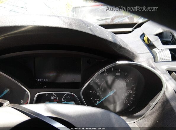 1FMCU0GD7HUD26551 2017 FORD ESCAPE Gray Widok tylnych siedzeń