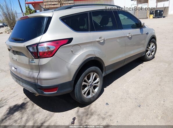1FMCU0GD7JUB74079 2018 FORD ESCAPE Beige Задня права чверть
