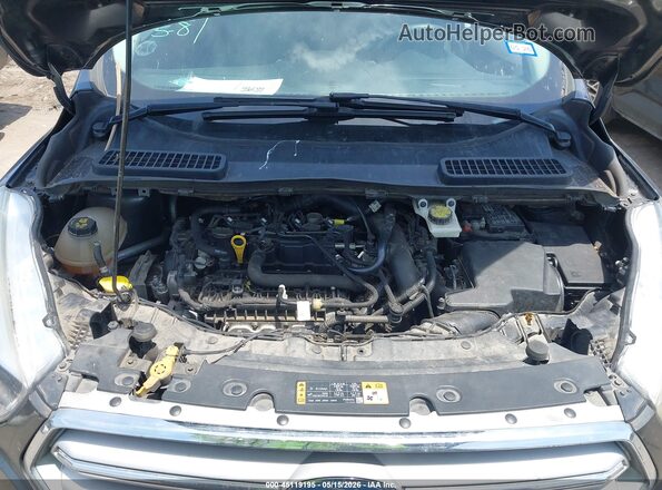 1FMCU0GD7JUD23221 2018 FORD ESCAPE Gray Rear view