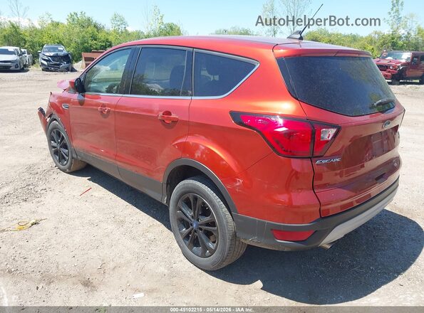 1FMCU0GD7KUB68493 2019 FORD ESCAPE Orange უკანა მარცხენა