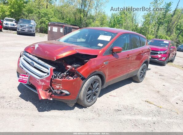 1FMCU0GD7KUB68493 2019 FORD ESCAPE Orange წინა მარცხენა ხედი სამი მეოთხედიდან