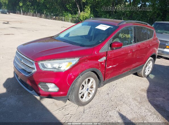 1FMCU0GD8HUA59713 2017 FORD ESCAPE Red Przód lewy