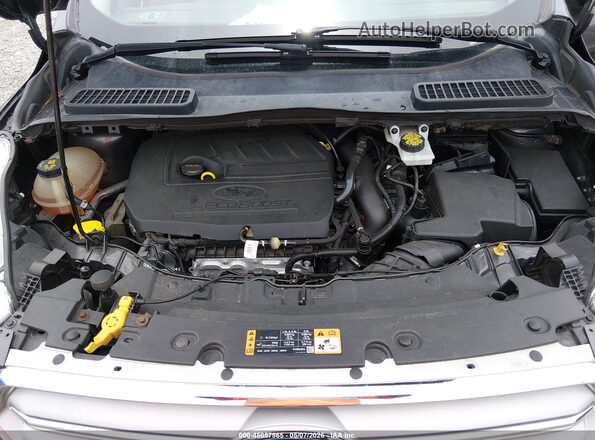 1FMCU0GD8JUA74430 2018 FORD ESCAPE Gray უკანა ხედი