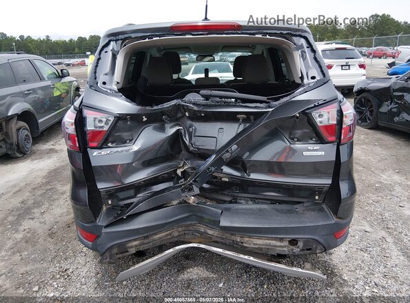 1FMCU0GD8JUA74430 2018 FORD ESCAPE Gray წინა ხედი