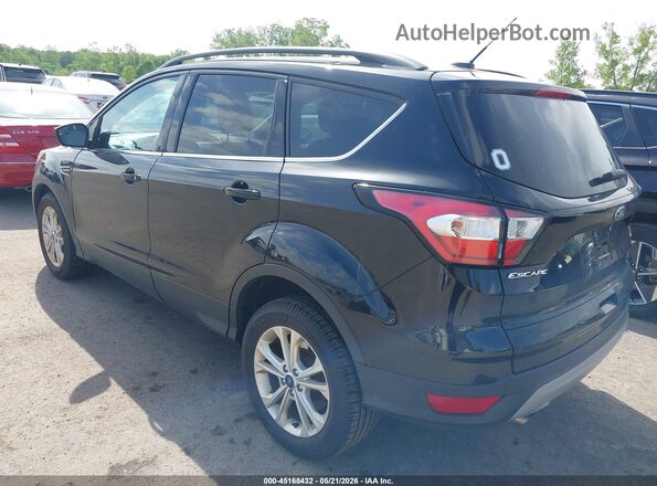 1FMCU0GD8JUC42602 2018 FORD ESCAPE Black Trasero izquierdo
