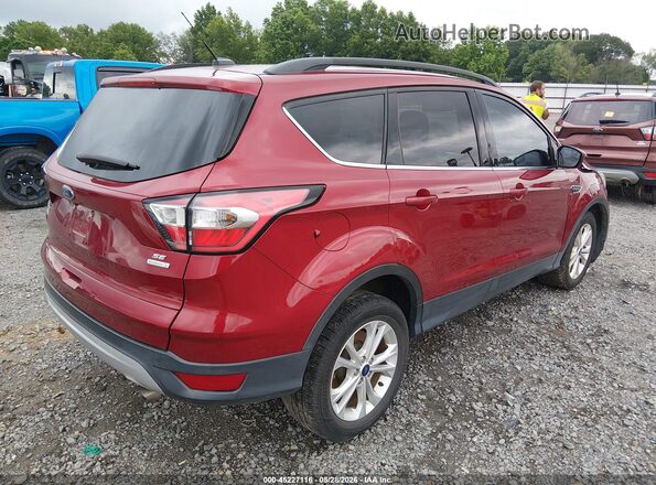 1FMCU0GD8JUD26225 2018 FORD ESCAPE Maroon Задня права чверть