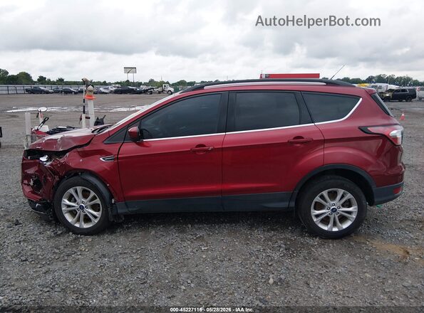 1FMCU0GD8JUD26225 2018 FORD ESCAPE Maroon Панорамний вид салону 360°