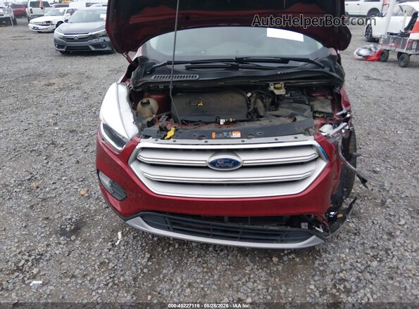 1FMCU0GD8JUD26225 2018 FORD ESCAPE Maroon Вид ззаду