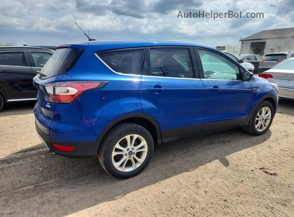 1FMCU0GD9HUB42096 2017 FORD ESCAPE Синий Задняя правая четверть