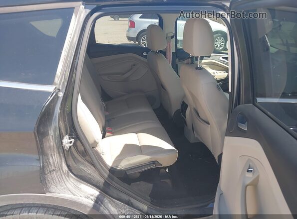 1FMCU0GD9HUC07089 2017 FORD ESCAPE Black Widok naklejki z numerem VIN