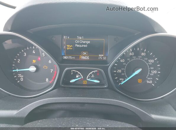1FMCU0GD9HUE89699 2017 FORD ESCAPE Серый Вид задних сидений