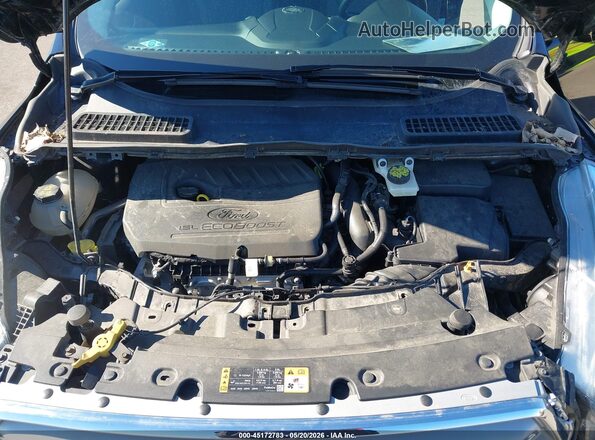 1FMCU0GD9JUA18626 2018 FORD ESCAPE Black უკანა ხედი