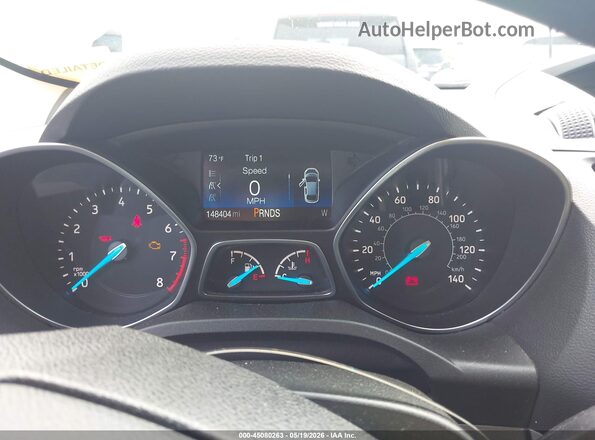 1FMCU0GD9JUB61771 2018 FORD ESCAPE White Widok tylnych siedzeń