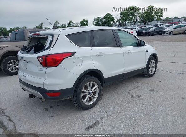 1FMCU0GD9KUB65286 2019 FORD ESCAPE White Задня права чверть