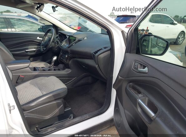 1FMCU0GD9KUC02305 2019 FORD ESCAPE White წინა სალონის ხედი