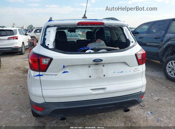 1FMCU0GD9KUC02305 2019 FORD ESCAPE White 