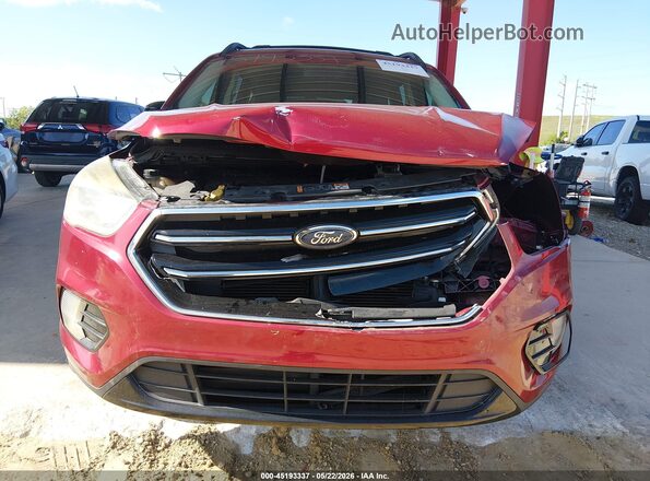 1FMCU0GDXHUD16080 2017 FORD ESCAPE Burgundy წინა ხედი