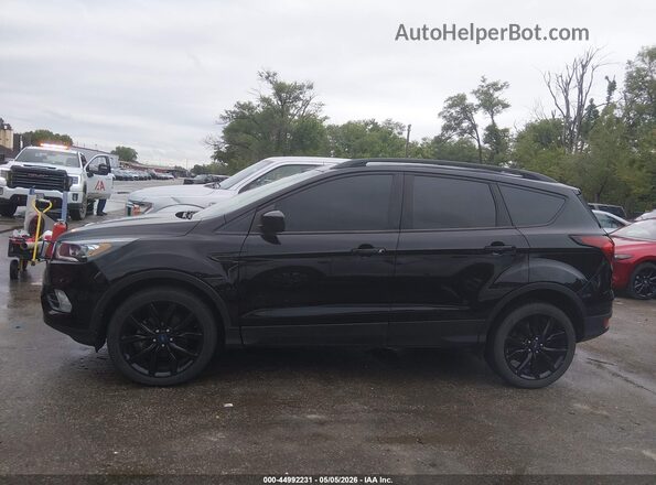 1FMCU0GDXKUA83485 2019 FORD ESCAPE Black Vista interior de 360 grados