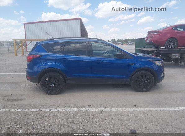 1FMCU0GDXKUB02052 2019 FORD ESCAPE Синий Панорамный вид салона 360°