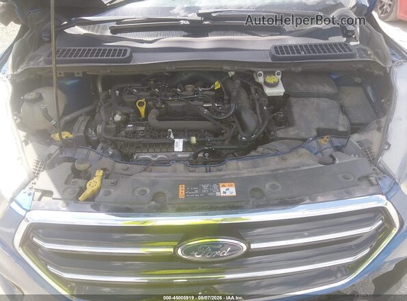 1FMCU0GDXKUB02052 2019 FORD ESCAPE Синий Вид сзади