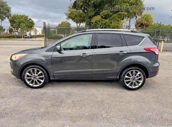 1FMCU0GX4GUC35892 2016 FORD ESCAPE Gray Engine compartment view