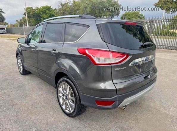 1FMCU0GX4GUC35892 2016 FORD ESCAPE Gray Rear left