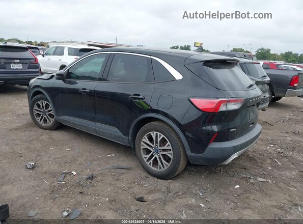 1FMCU0H60NUA35904 2022 FORD ESCAPE Black Trasero izquierdo