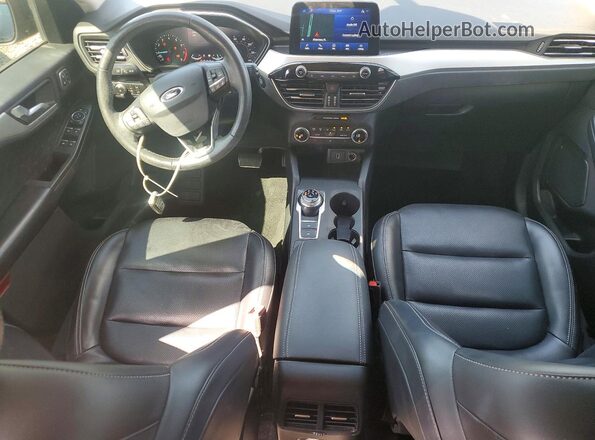 1FMCU0H61LUB22367 2020 FORD ESCAPE Blue Առջևի վահանակի տեսք