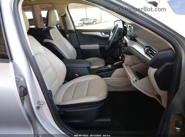 1FMCU0H62LUB06193 2020 FORD ESCAPE Silver წინა სალონის ხედი