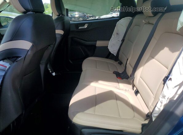 1FMCU0H67LUB22048 2020 FORD ESCAPE Синий Вид задней части салона