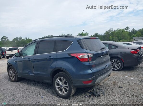1FMCU0HD0JUB03580 2018 FORD ESCAPE Синий Панорамный вид салона 360°