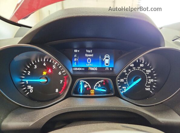 1FMCU0HD3KUA40637 2019 FORD ESCAPE Red 