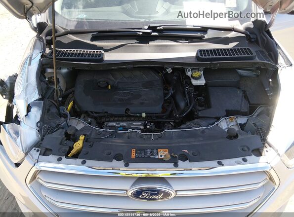 1FMCU0HD4JUB67203 2018 FORD ESCAPE Silver Հետևի տեսք