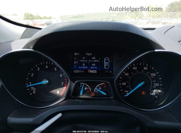 1FMCU0HD4JUB67203 2018 FORD ESCAPE Silver Հետևի նստատեղերի տեսք