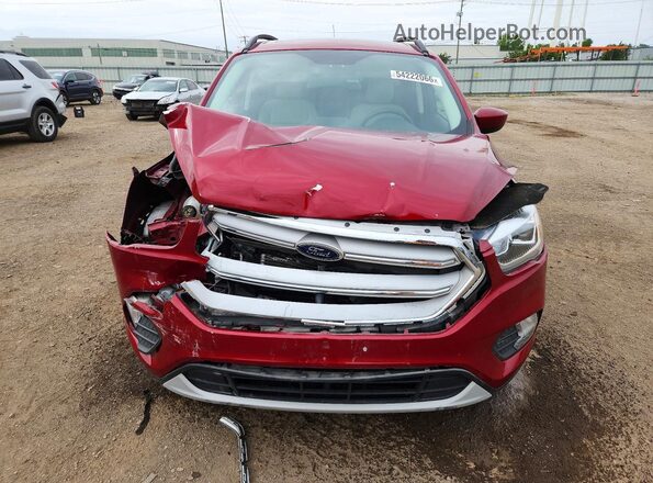 1FMCU0HD4KUB50046 2019 FORD ESCAPE Burgundy 