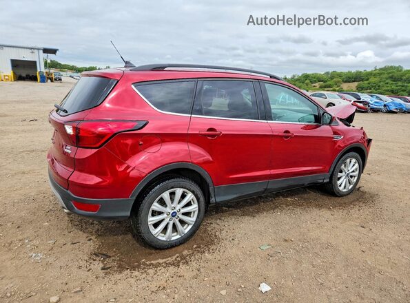 1FMCU0HD4KUB50046 2019 FORD ESCAPE Burgundy 