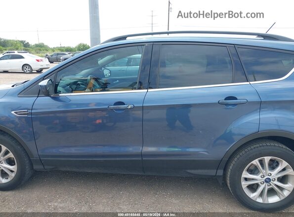 1FMCU0HD6JUB24384 2018 FORD ESCAPE Blue Панорамний вид салону 360°