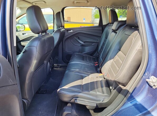 1FMCU0HD6JUB82494 2018 FORD ESCAPE Blue Вид задньої частини салону
