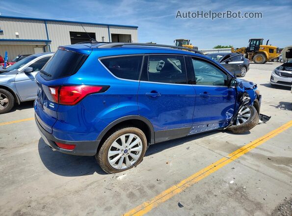1FMCU0HD9KUB99386 2019 FORD ESCAPE Blue 