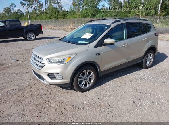 1FMCU0HDXJUA69437 2018 FORD ESCAPE Gold Przód lewy
