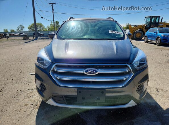 1FMCU0HDXJUC28442 2018 FORD ESCAPE Gray 