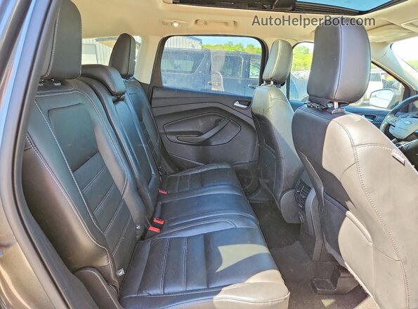 1FMCU0HDXJUC28442 2018 FORD ESCAPE Gray 